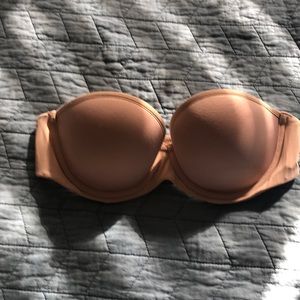 Third Love classic strapless bra. Size 34b 1/2